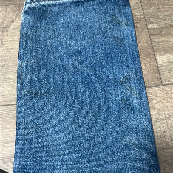 Wrangler  flame resistant Blue Denim Jeans 40x30 - Picture 6 of 6